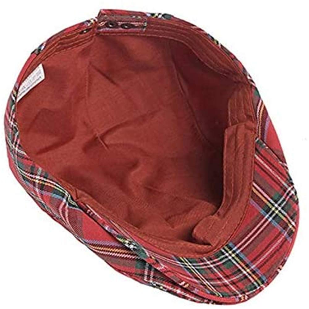 BERET CASQUETTE ECOSSAIS MIXTE