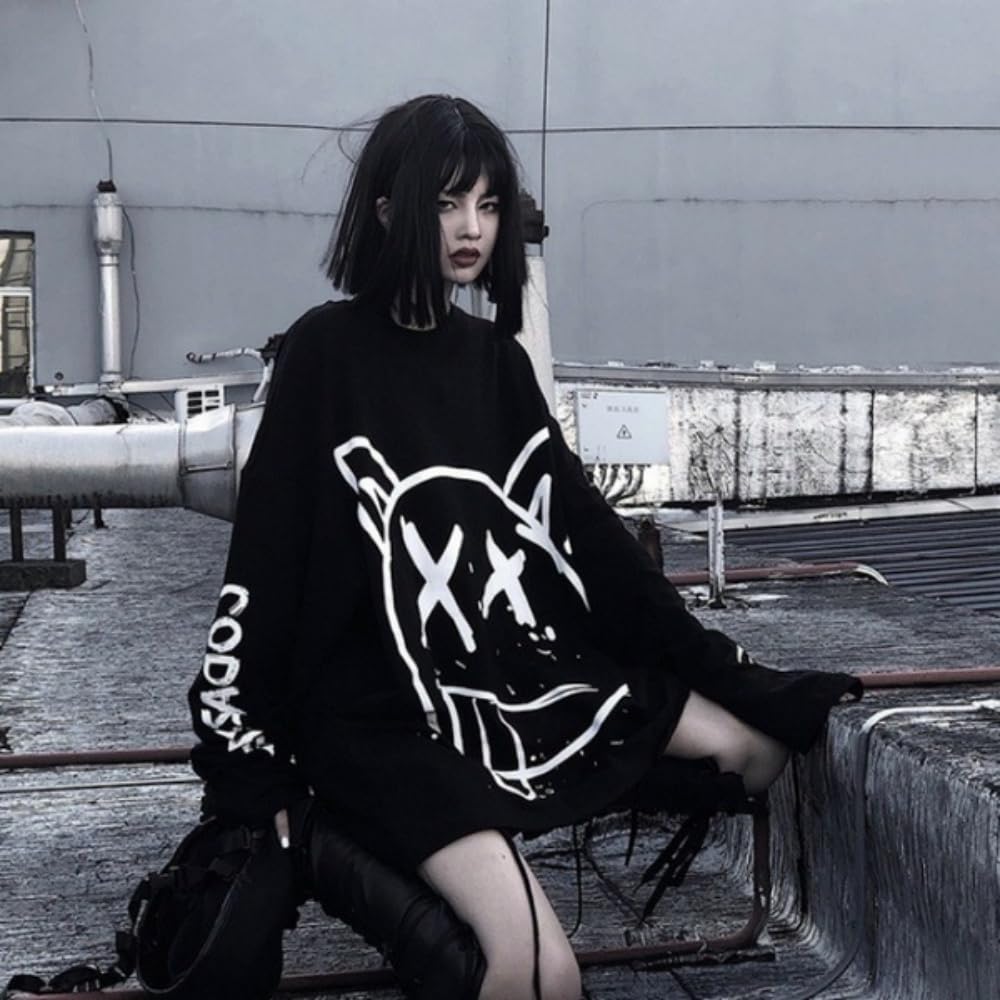 T SHIRT HARAJUKU GOTH JAPONAIS