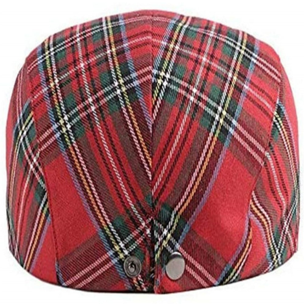 BERET CASQUETTE ECOSSAIS MIXTE