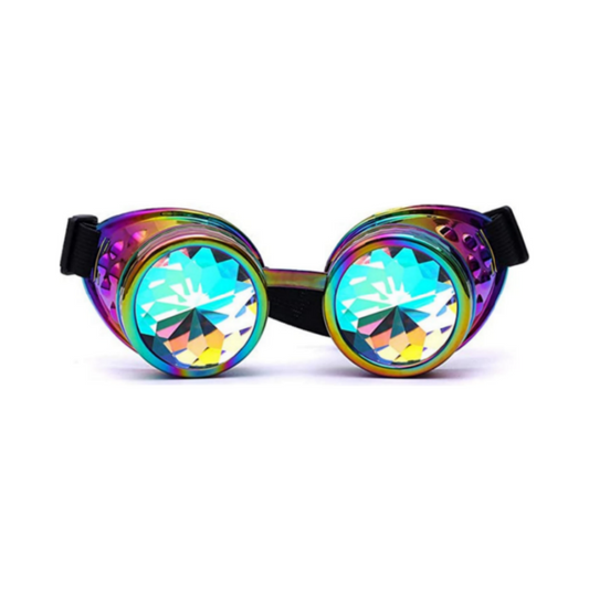 LUNETTES GOGGLES SOUDURE STEAMPUNK CYBER MULTI COULEUR