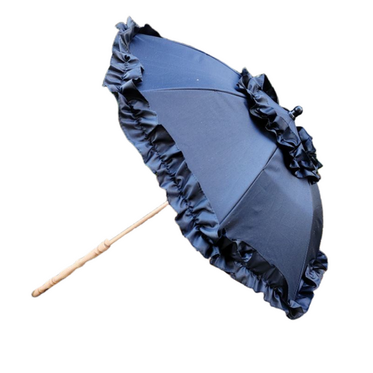 OMBRELLE NOIR LOLITA DENTELLE
