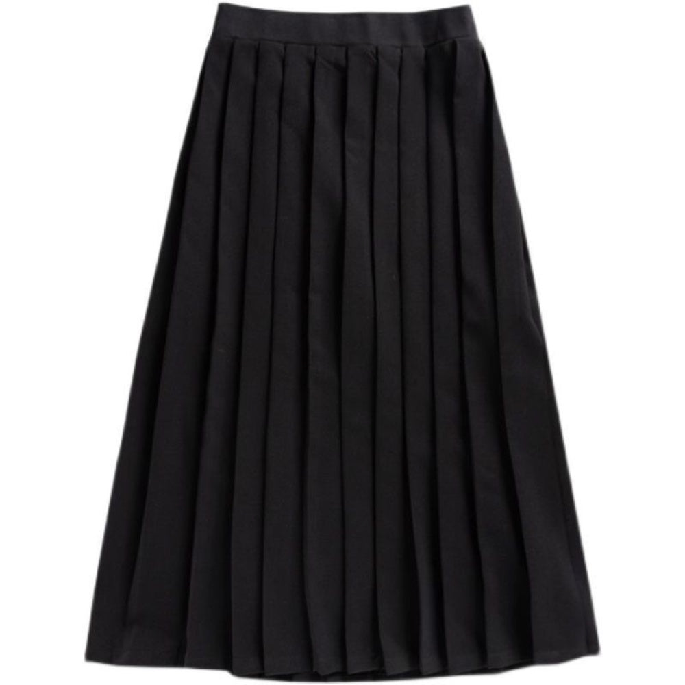 JUPE ECOLIERE NOIR PLISSEE 80CM