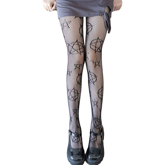 COLLANTS RESILLE ETOILES PENTAGRAMME