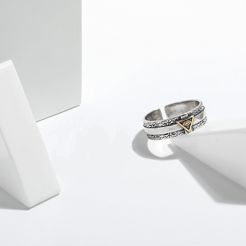 BAGUE OEIL HORUS