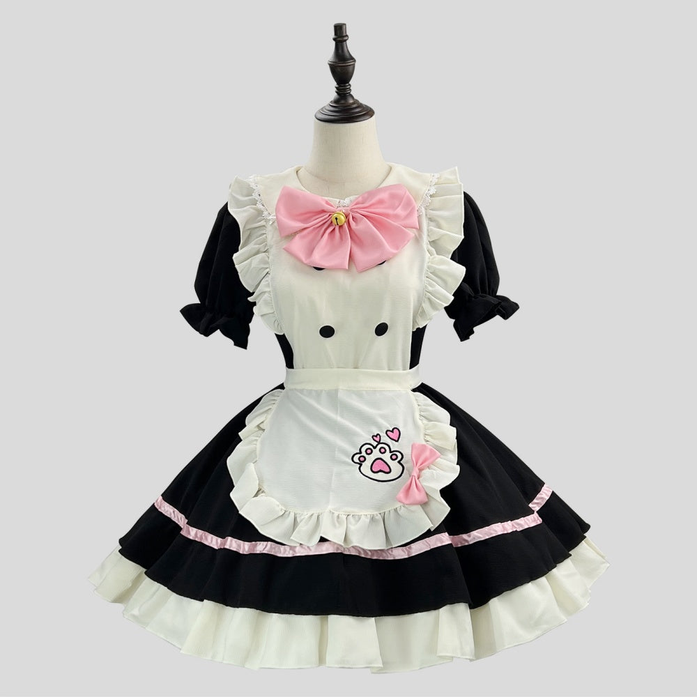 ROBE LOLITA MAID DEGUISEMENT SOUBRETTE SERVEUSE