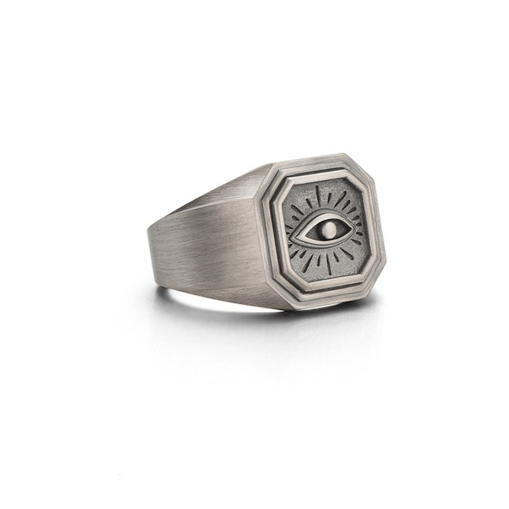 BAGUE DIABLE ACIER