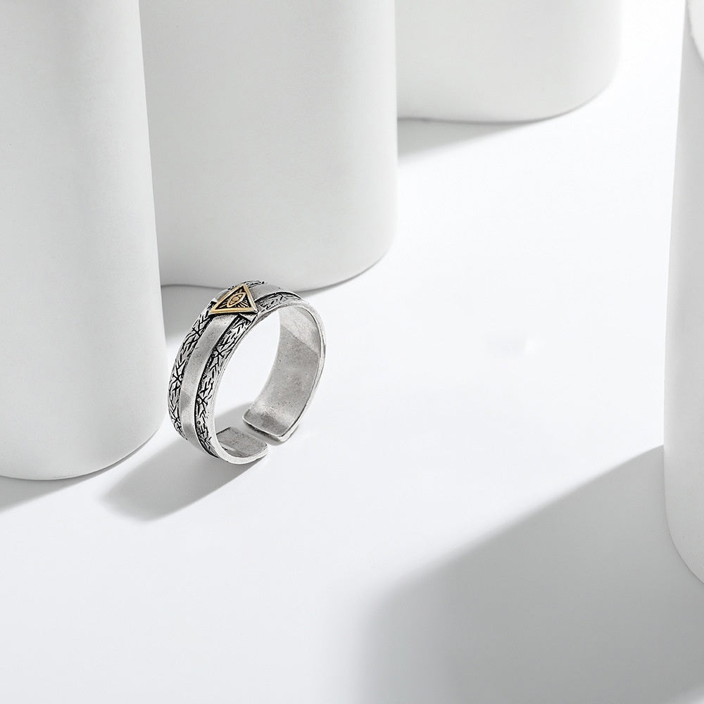 BAGUE OEIL HORUS