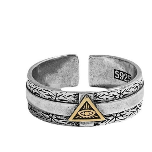 BAGUE OEIL HORUS