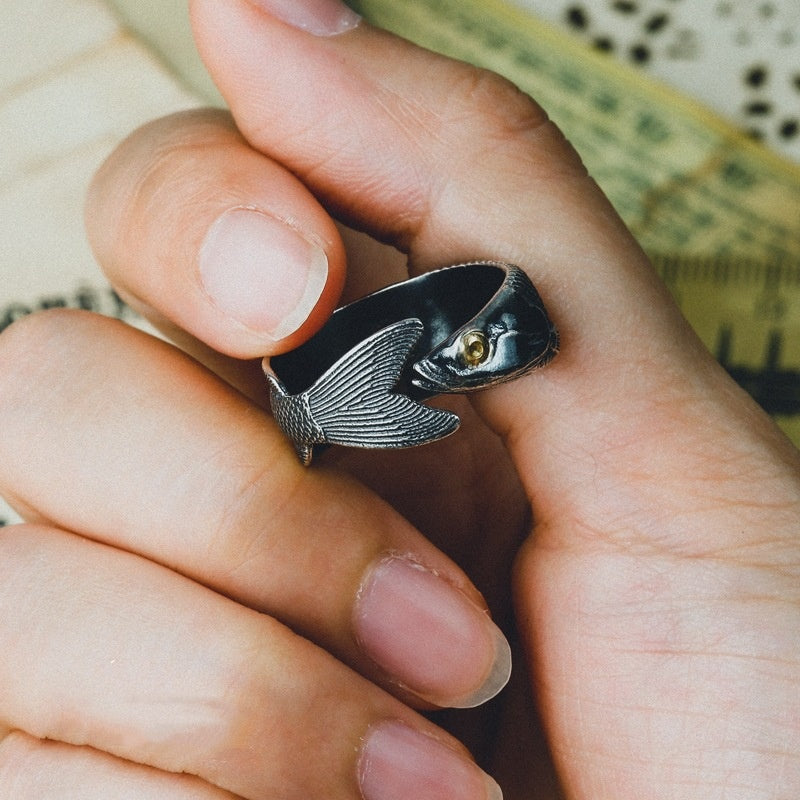 JOLIE BAGUE POISSON