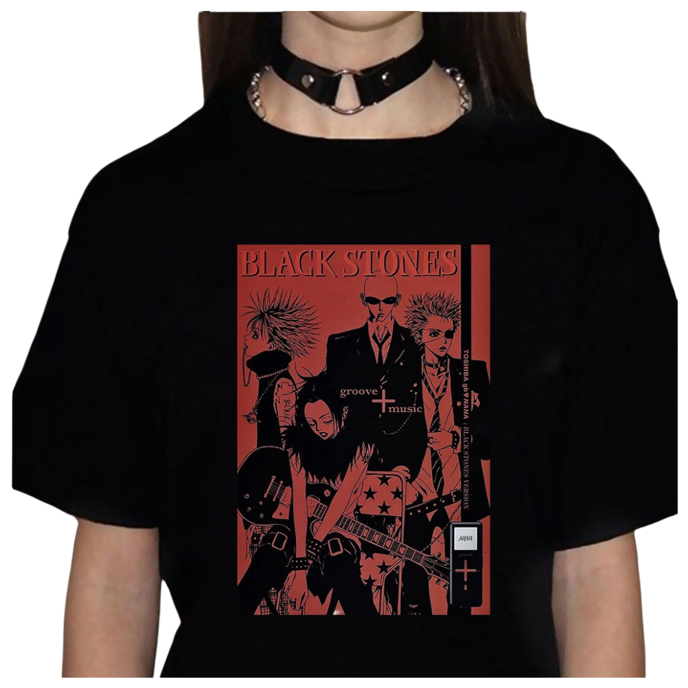 T SHIRT GOTHIQUE HIP HOP JAPONAIS EMO NANA OSAKI