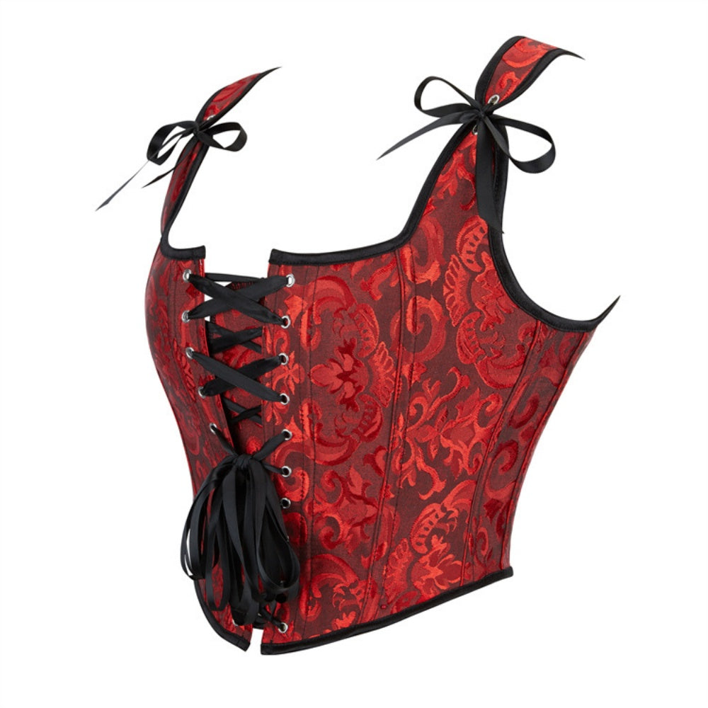 CORSET A BRETELLE ROUGE