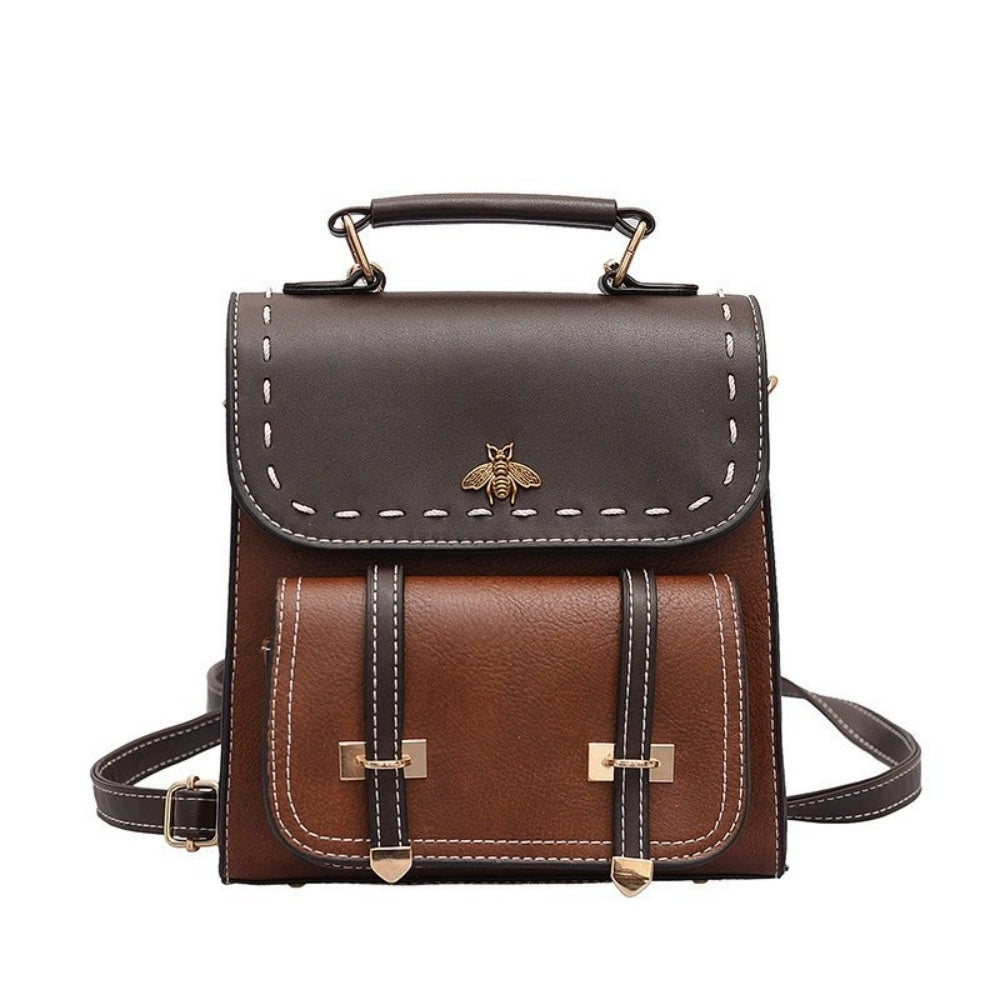 PETIT SAC BANDOULIERE RETRO MARRON