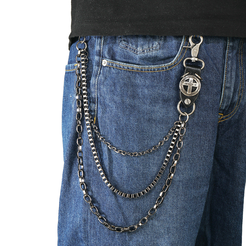 CHAINE PANTALON HIP HOP GOTHIQUE LOURD