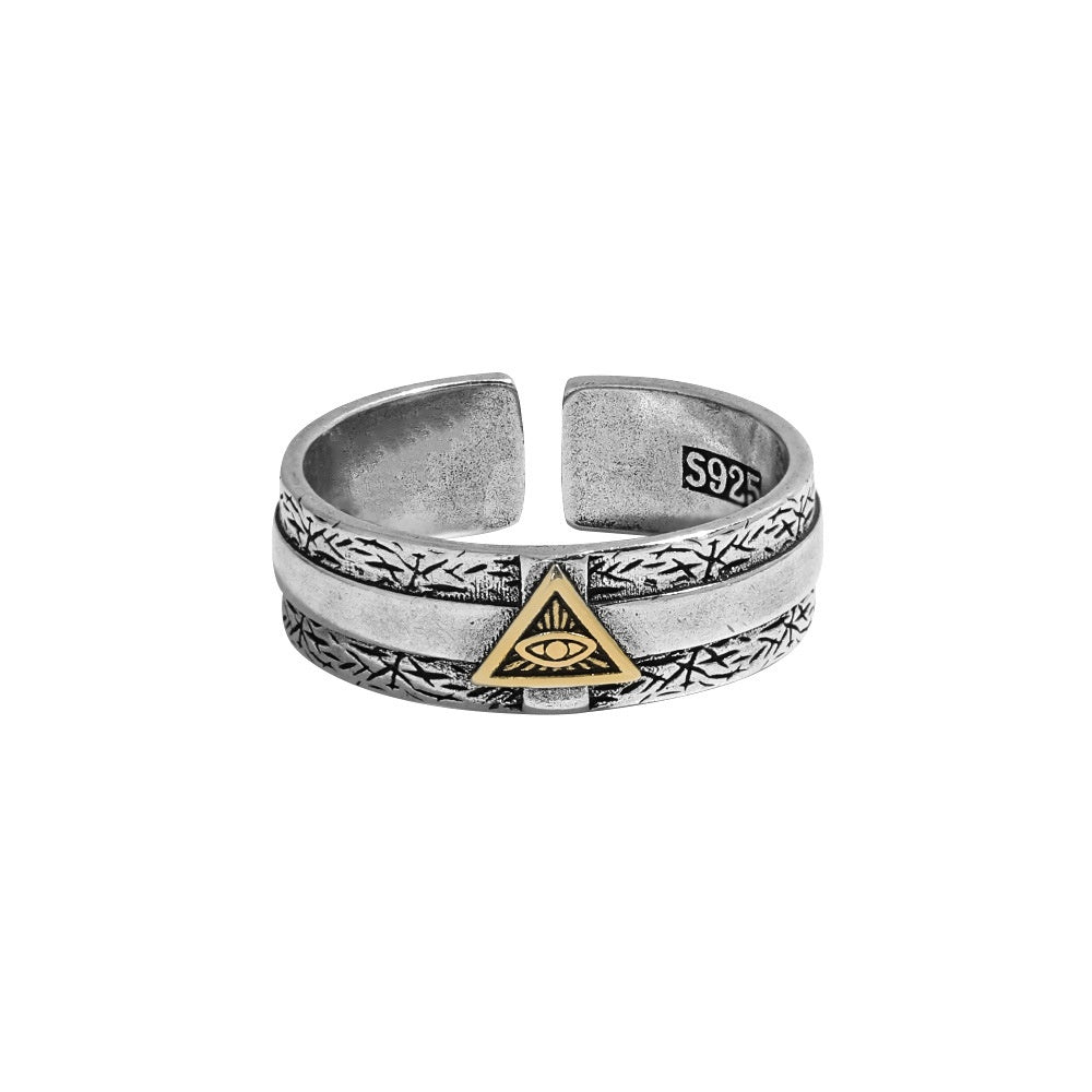 BAGUE OEIL HORUS