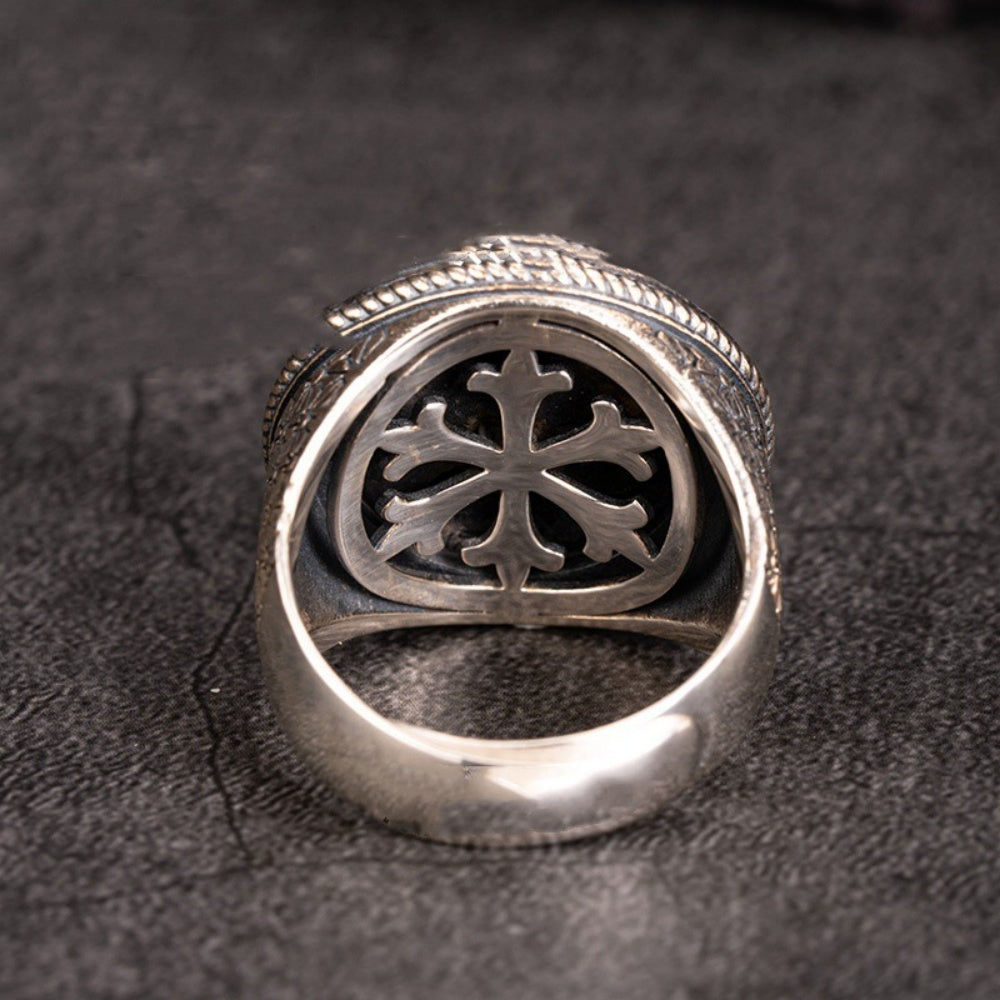 BAGUE CRANE BOUSSOLE VIKING