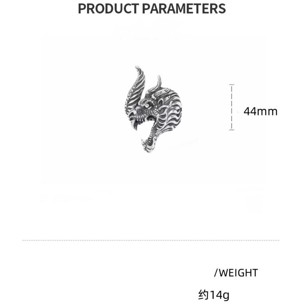 JOLIE GROSSE BAGUE DRAGON