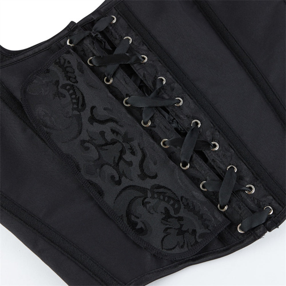 CORSET A BRETELLE NOIR