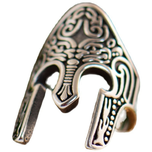 BAGUE CASQUE GUERRIER SPARTIATE