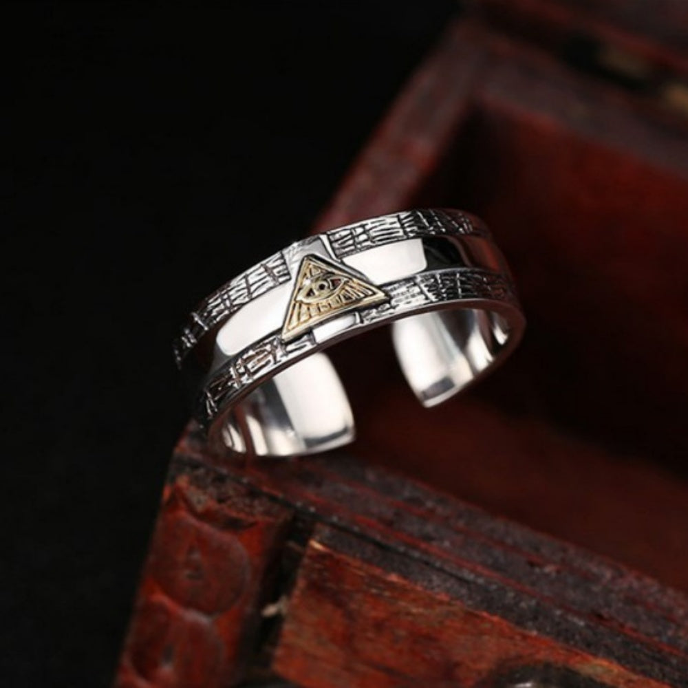BAGUE OEIL HORUS