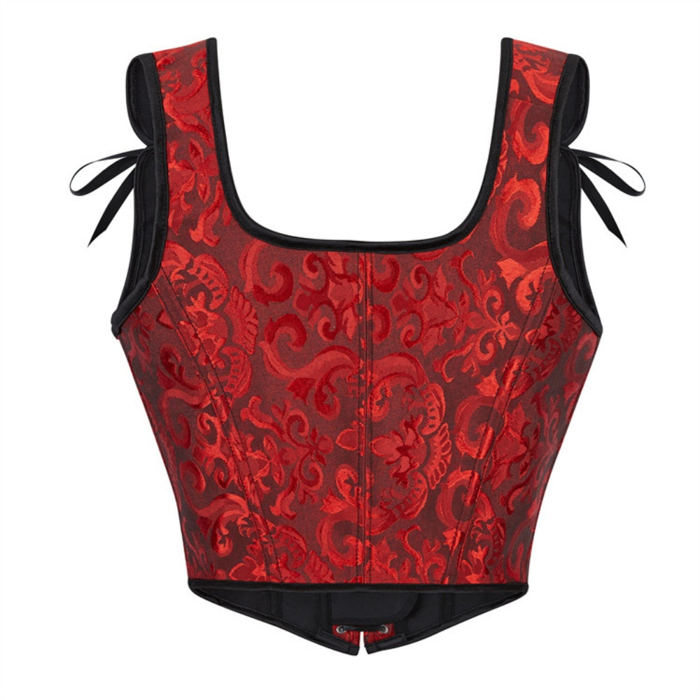 CORSET A BRETELLE ROUGE