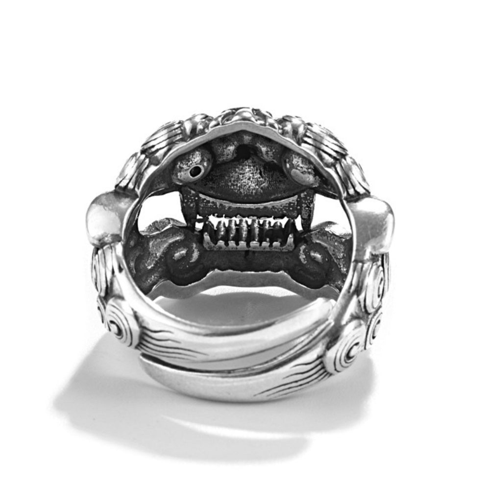 BAGUE TETE LION