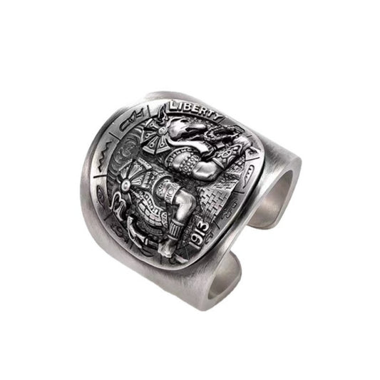 BAGUE EGYPTIENNE EN ARGENT 925