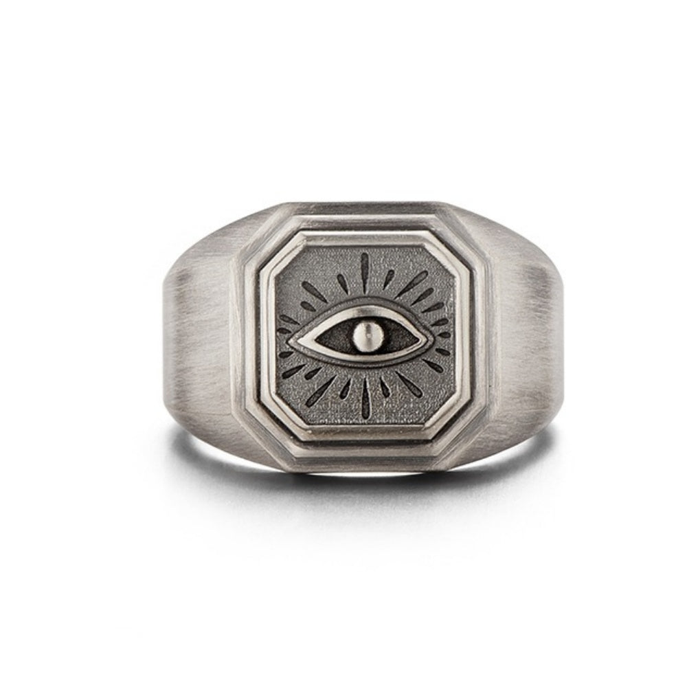 BAGUE DIABLE ACIER