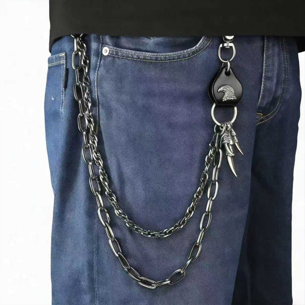CHAINE PANTALON AIGLE HIP HOP GOTHIQUE