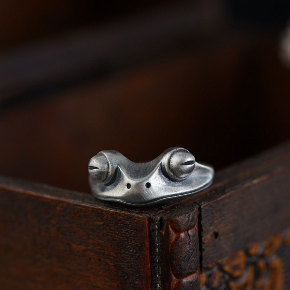 JOLIE BAGUE GRENOUILLE