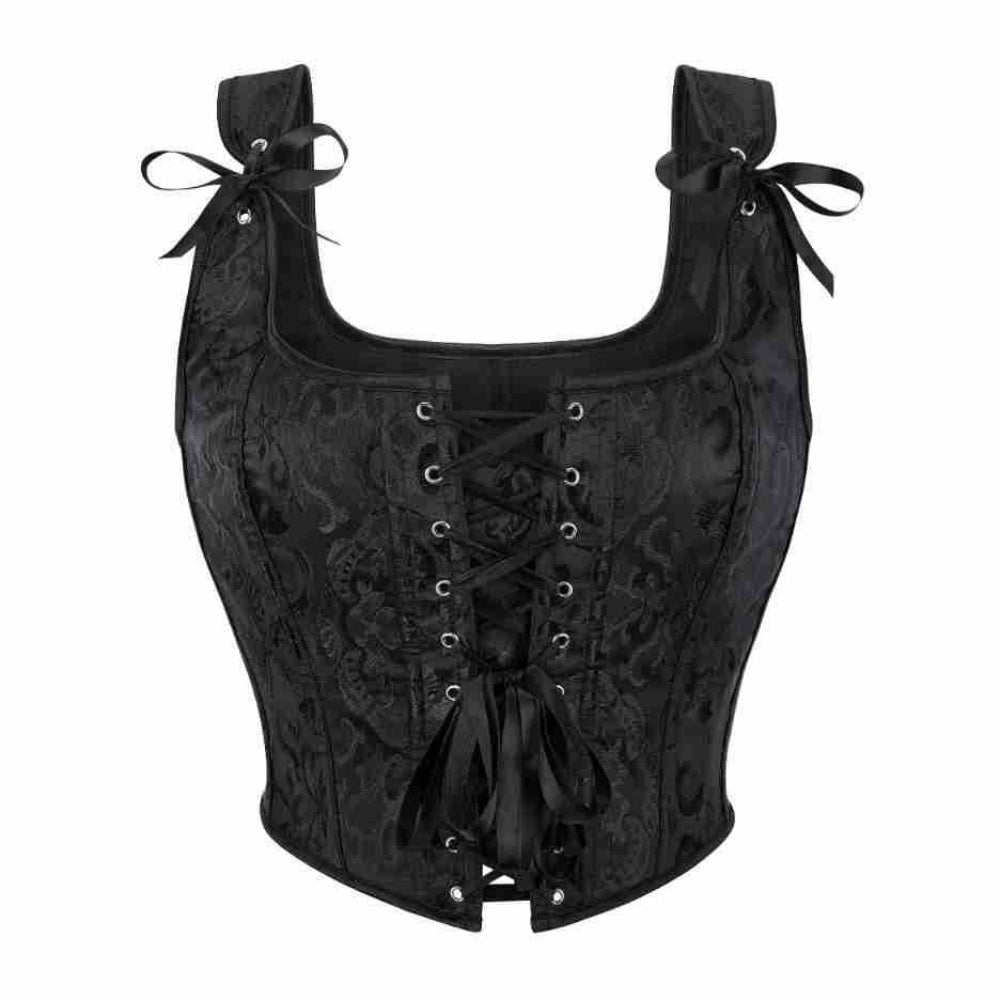 CORSET A BRETELLE NOIR