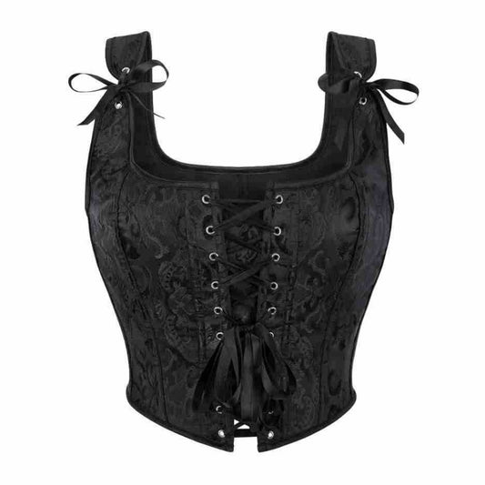 CORSET A BRETELLE NOIR