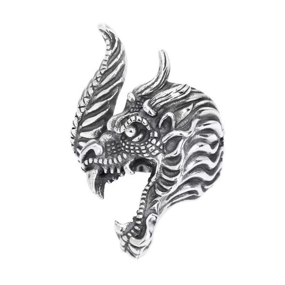 JOLIE GROSSE BAGUE DRAGON