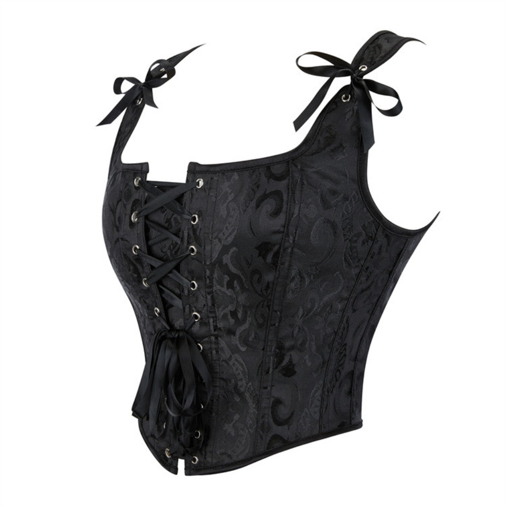 CORSET A BRETELLE NOIR