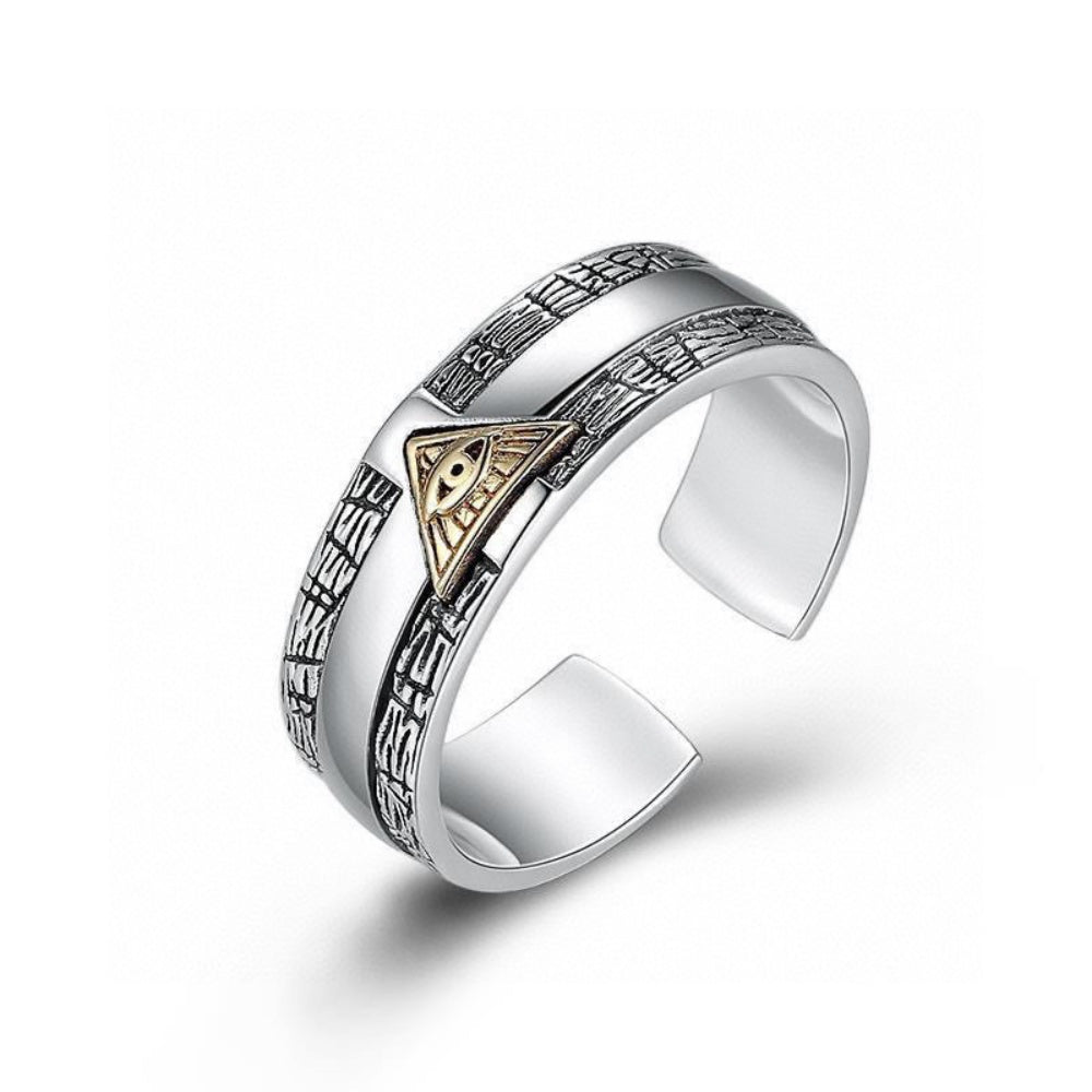 BAGUE OEIL HORUS