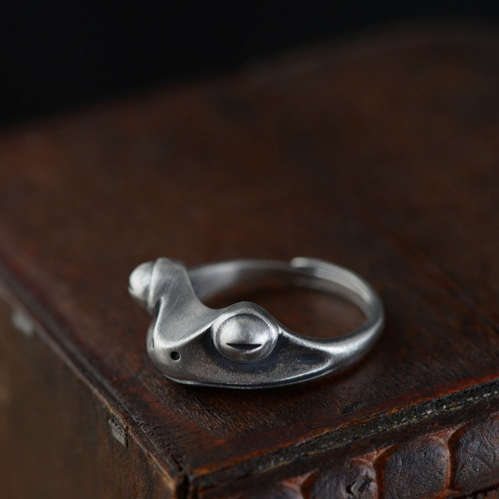 JOLIE BAGUE GRENOUILLE
