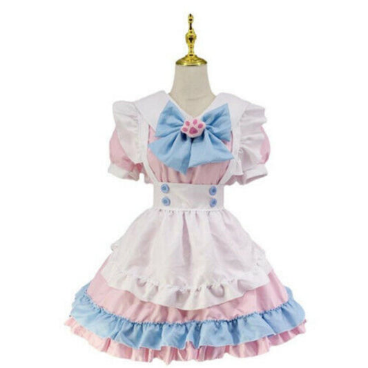 ROBE LOLITA MAID CHAT DEGUISEMENT SOUBRETTE SERVEUSE